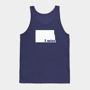 I Miss North Dakota - My Home State Tank Top